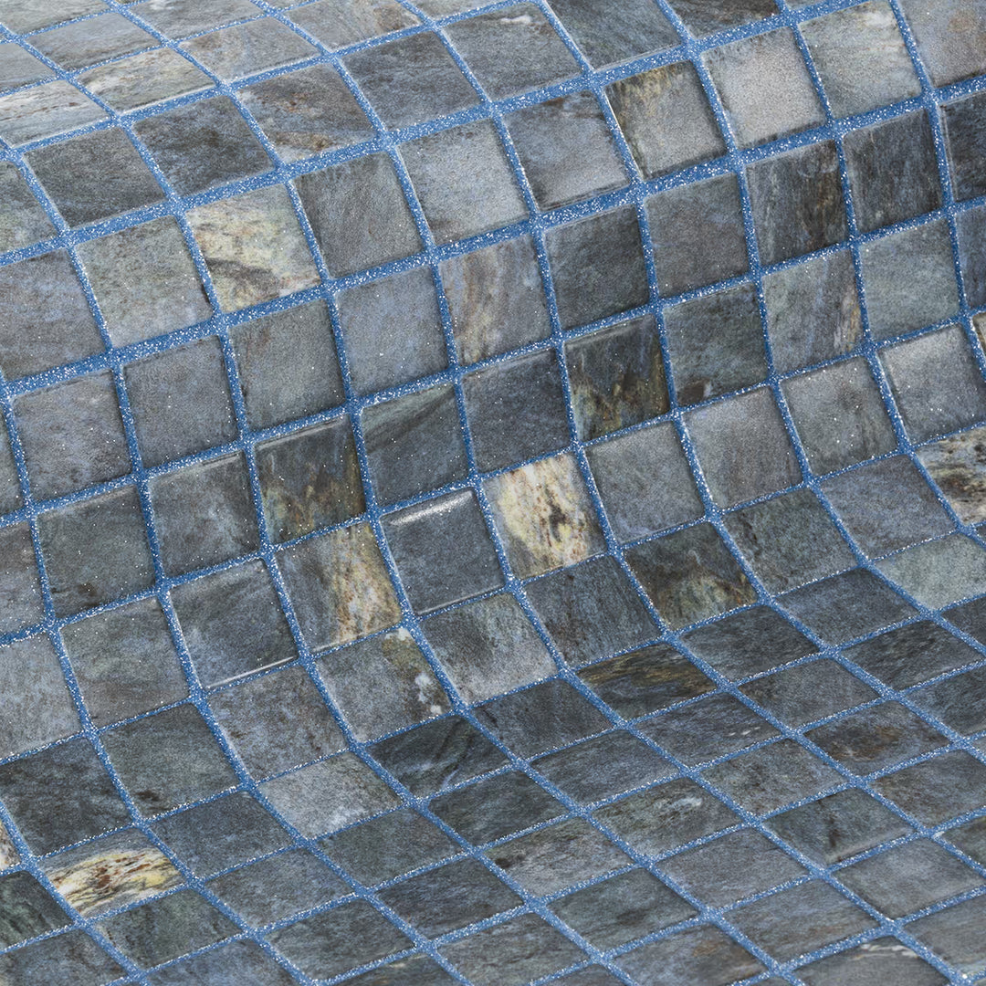 The Ezarri Dolerite Pool Tile Collection