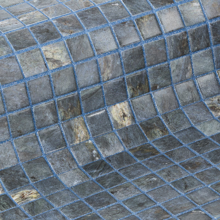 The Ezarri Dolerite Pool Tile Collection
