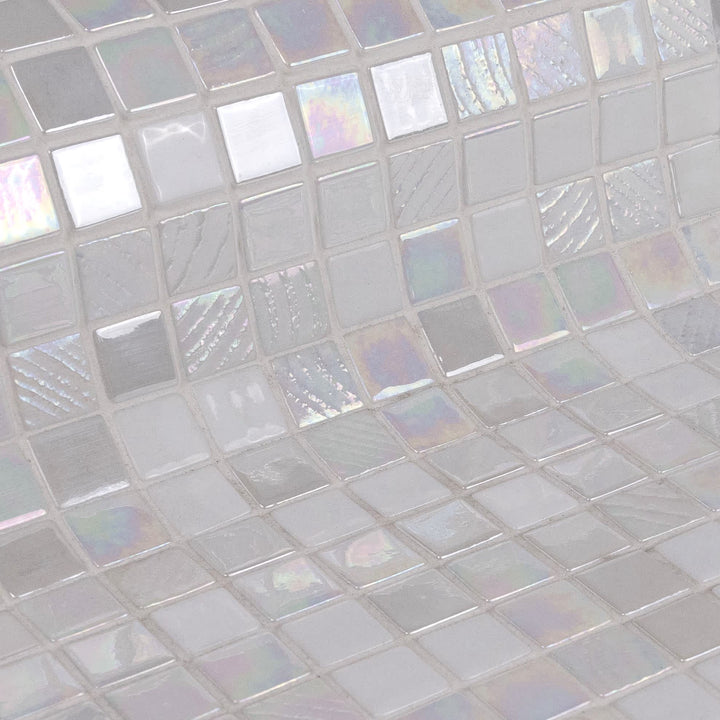 The Ezarri White Russian Pool Tile