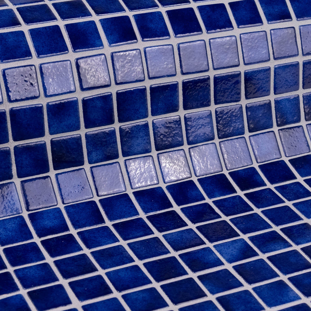 The Ezarri Niebla 03-D Pool Tile Collection