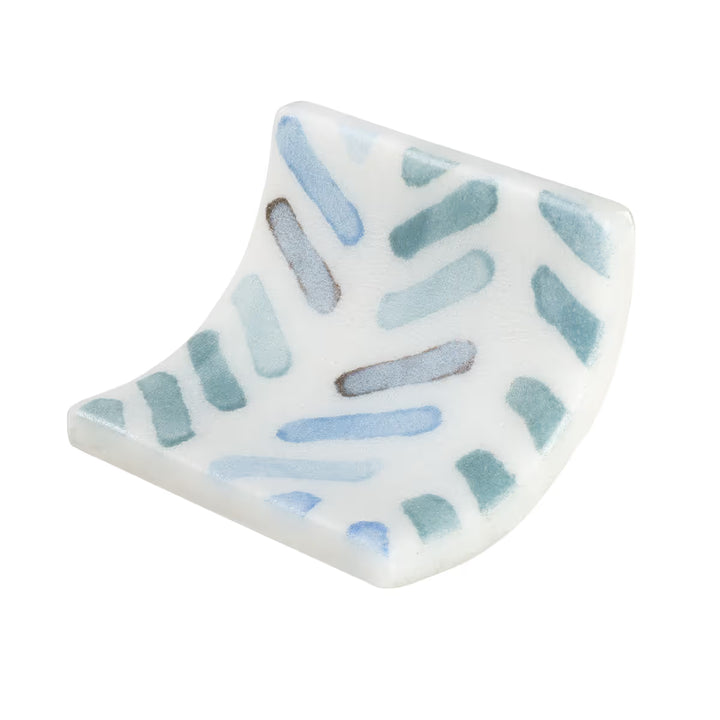 The Ezarri Aquarelle Strokes Pool Tile Collection