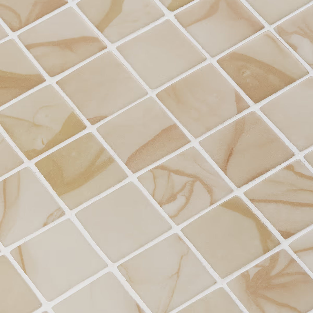 The Ezarri Aquarelle Wet in Wet Pool Tile Collection
