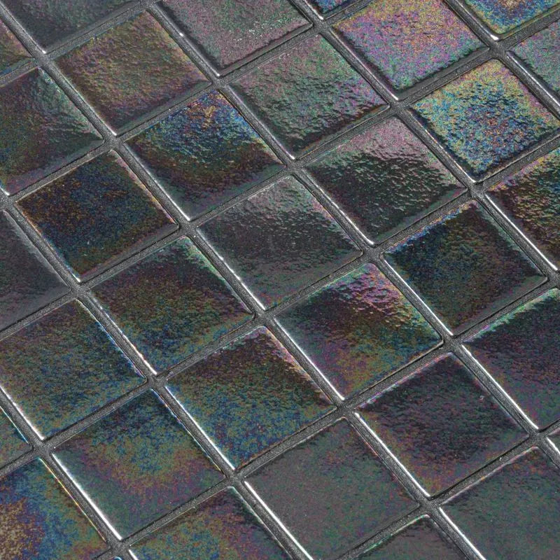 The Ezarri Iris Ebano Pool Tile Collection