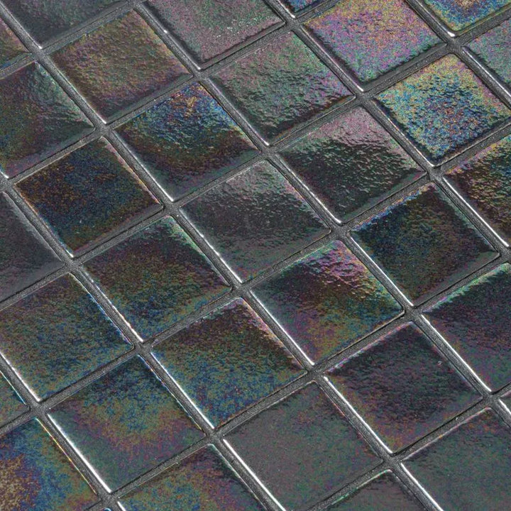 The Ezarri Iris Ebano Pool Tile Collection