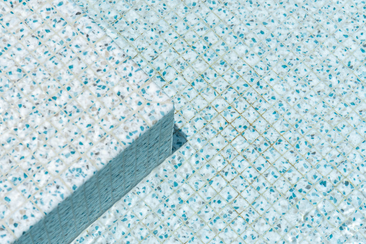 The Ezarri Terrazzo Ice Pool Tile Collection, view 3