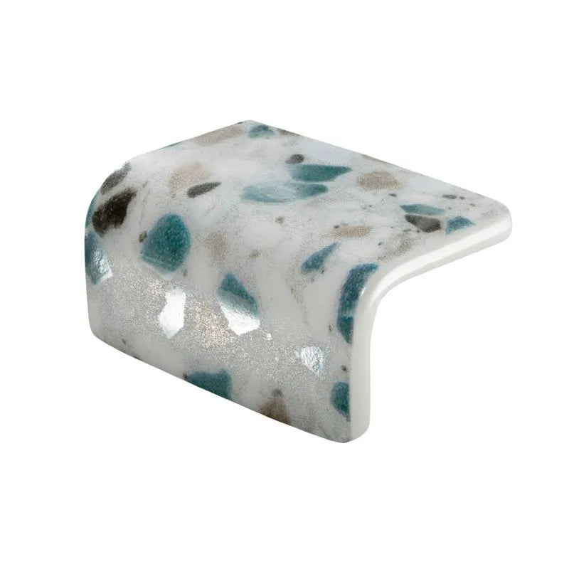 The Ezarri Terrazzo Ice Pool Tile Collection, view 6