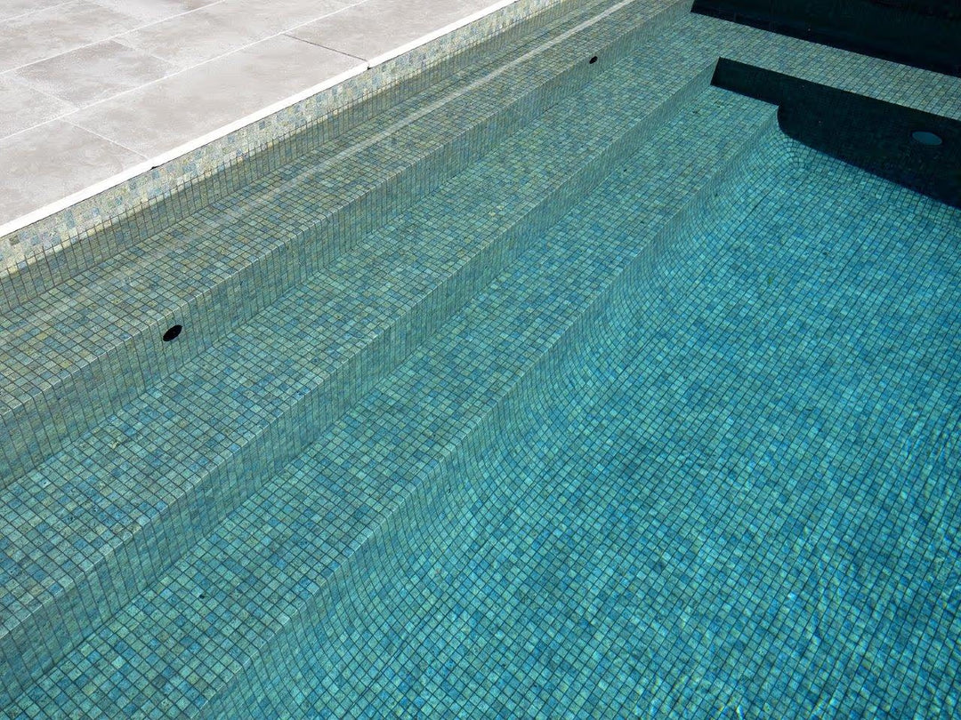 The Ezarri Zen Bali Pool Tile Collection