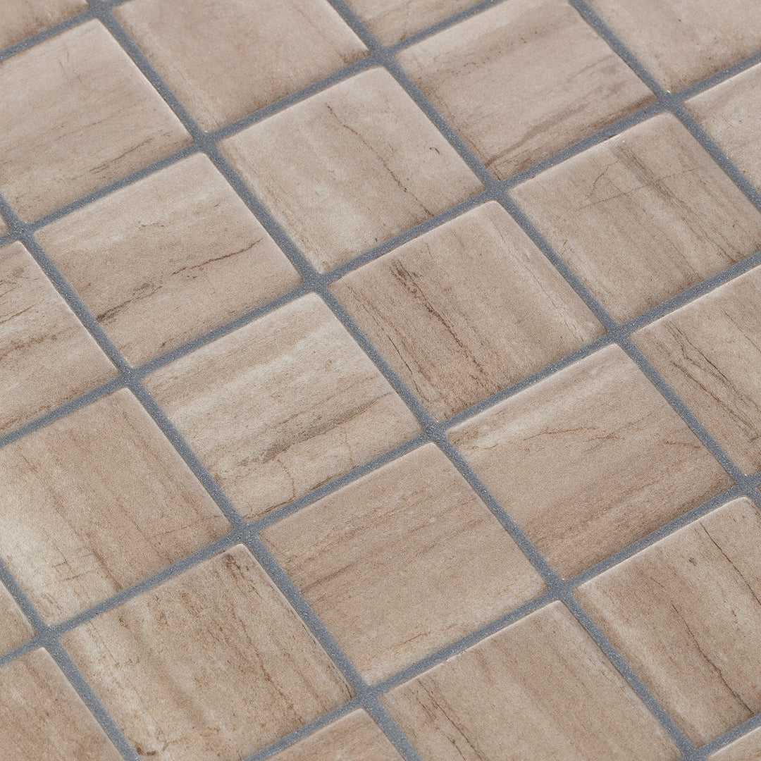 The Ezzari Zen Creamstone Pool Tile Collection
