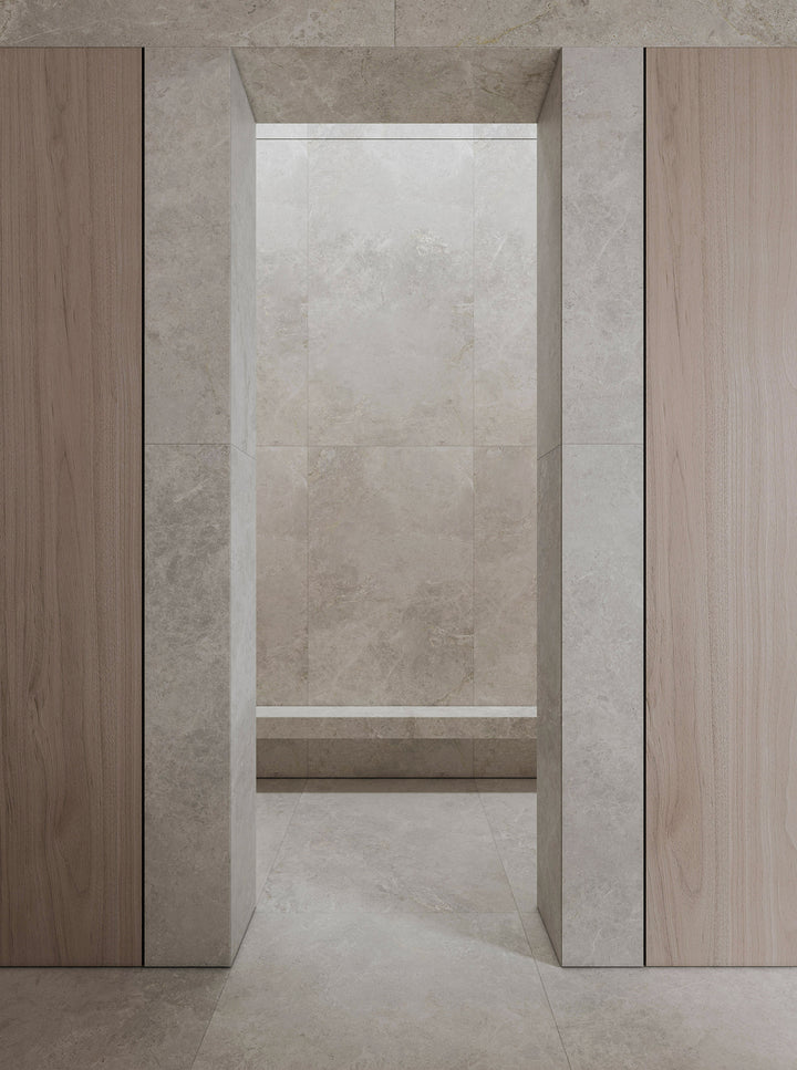 Atlantic Tundra Collection White Porcelain Tiles