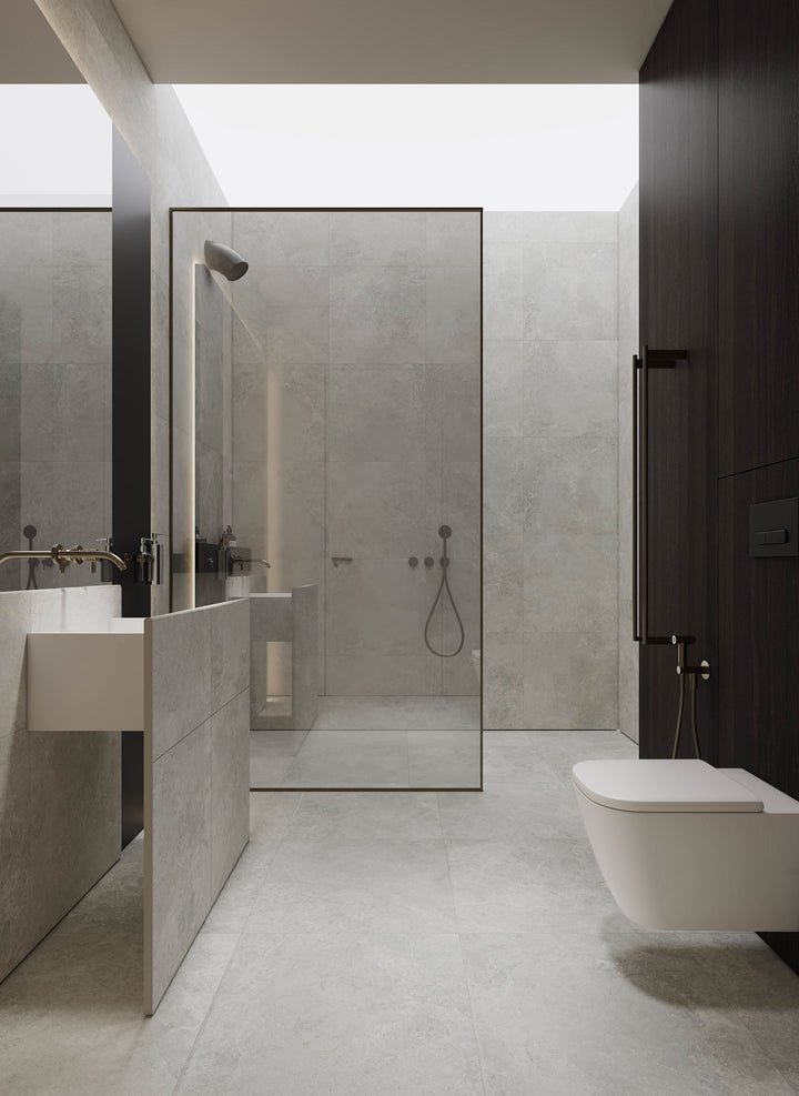 Atlantic Tundra Collection White Porcelain Tiles