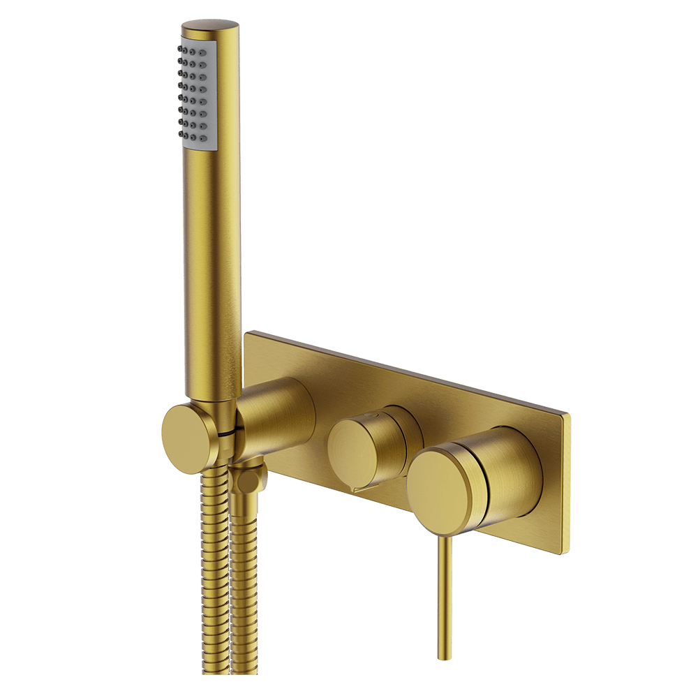 Abey Poco 3 Hole Bath/Shower Mixer Set