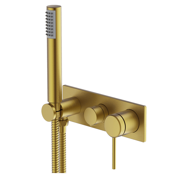 Abey Poco 3 Hole Bath/Shower Mixer Set