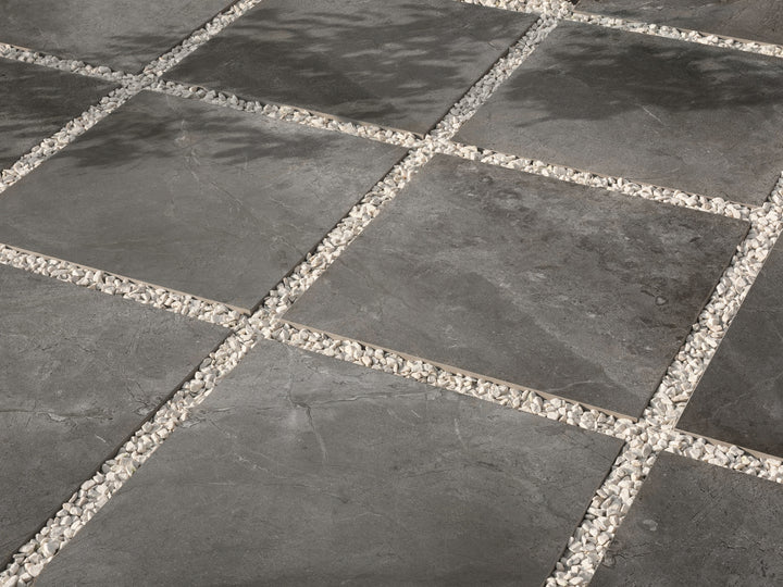 Chiswick Collection Charcoal Stone Look Porcelain Tile