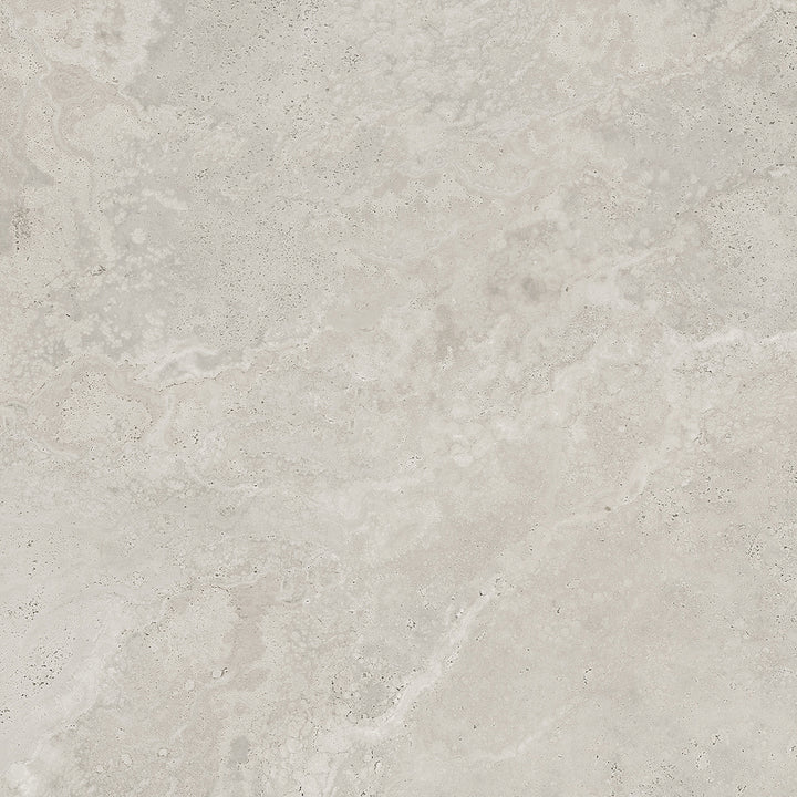 Crown Travertine Silver Glazed Porcelain Collection