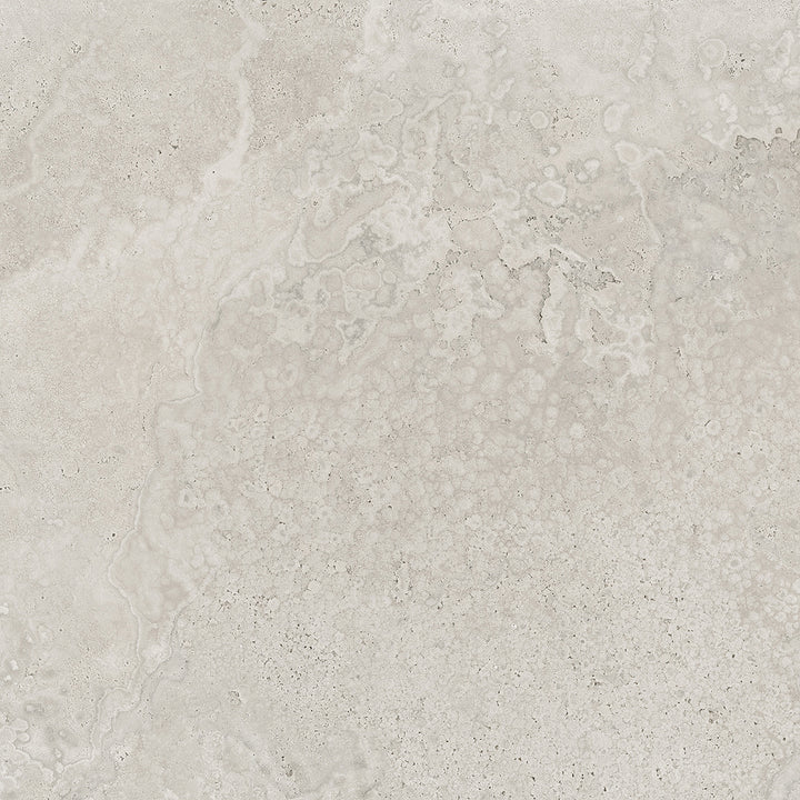Crown Travertine Silver Glazed Porcelain Collection