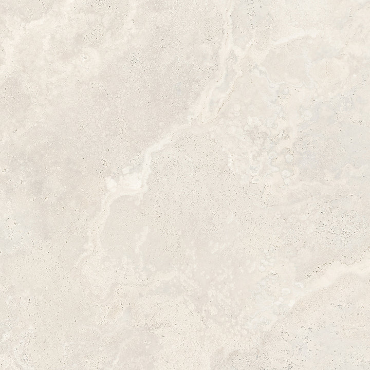 Crown Travertine White Glazed Porcelain Collection