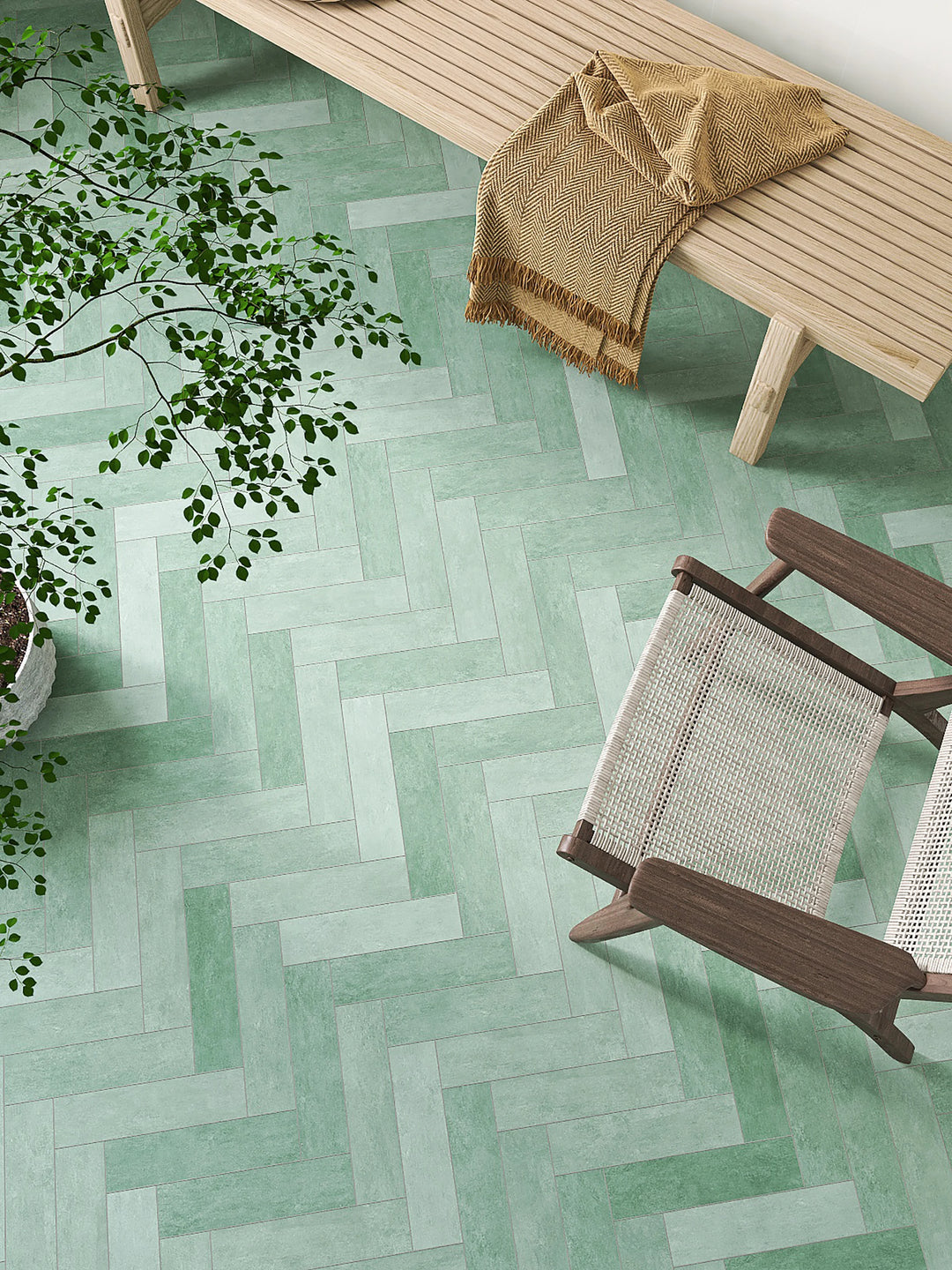 The Bermi Collection Porcelain Wall/Floor Subway Tiles