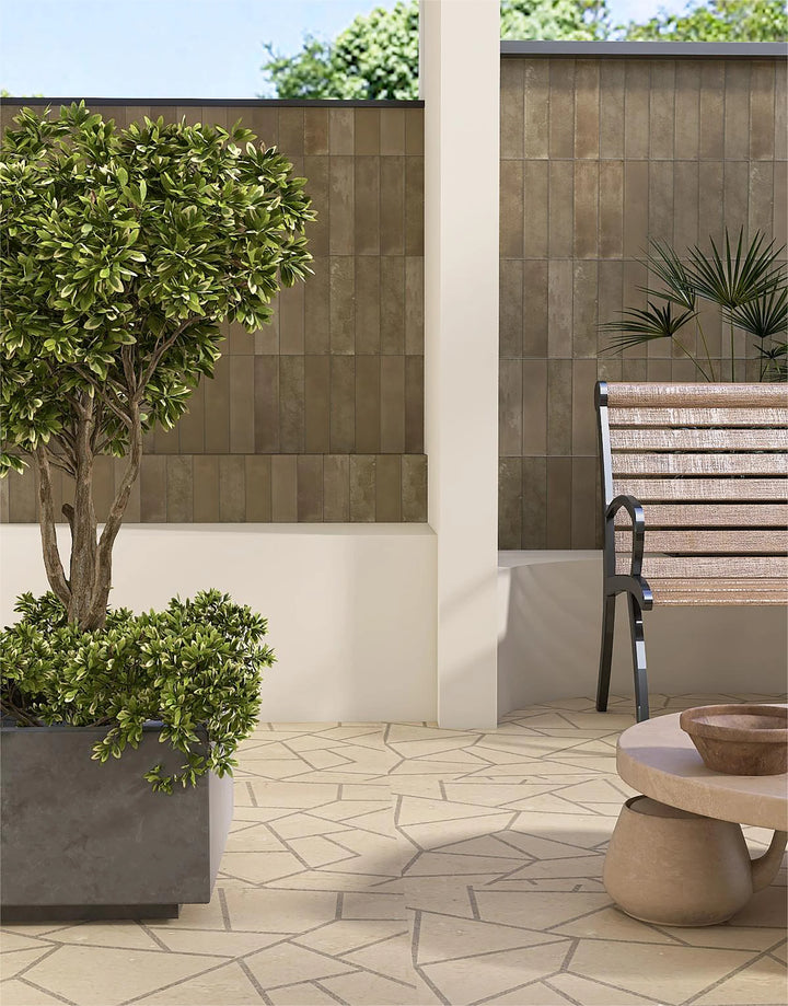 The Bermi Collection Porcelain Wall/Floor Subway Tiles