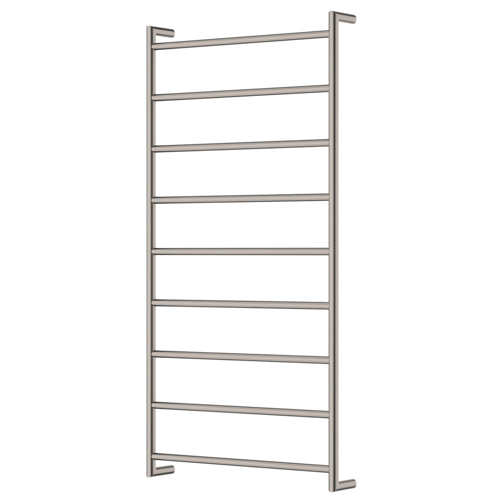 Fienza Kaya Heated Towel Rail 600 x 1200mm Brushed Nickel