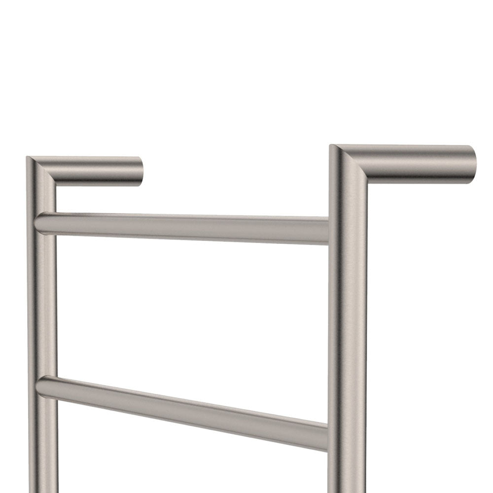 Fienza Kaya Heated Towel Rail 600 x 1200mm Brushed Nickel