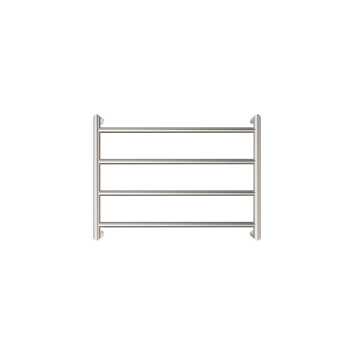 Fienza Kaya Heated Towel Rail 600 x 450mm Brushed Nickel