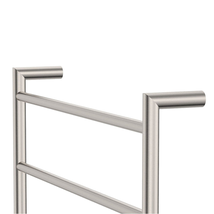 Fienza Kaya Heated Towel Rail 600 x 800mm Brushed Nickel