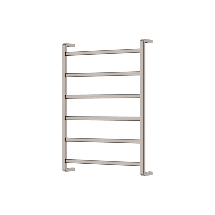 Fienza Tono Heated Towel Rail 600 x 800mm Brushed Nickel