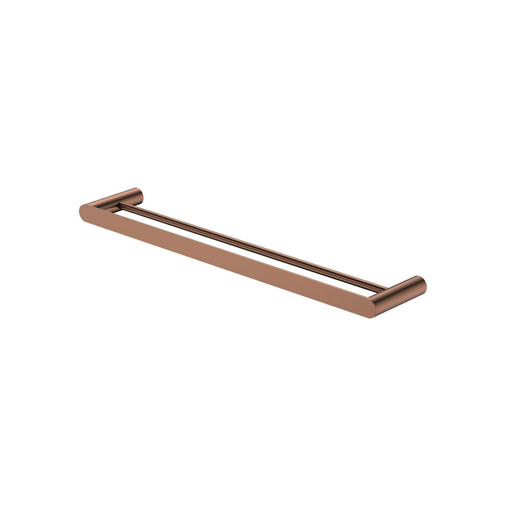 Empire Slim Double Towel Rail, 600mm