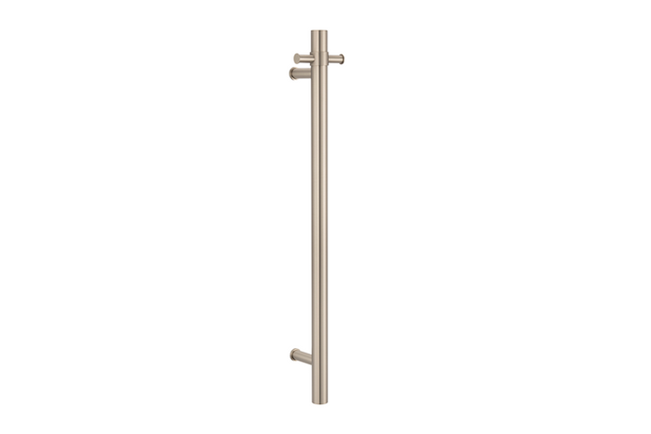 ADP Bloom Heated Towel Rail 900mm Warm Brushed Nickel