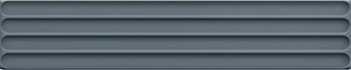 Plinto Series Spanish Ceramic Concave & Plain Matte Wall Feature Tiles