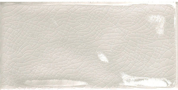 Tavella Bianco Crackle Subway Tile