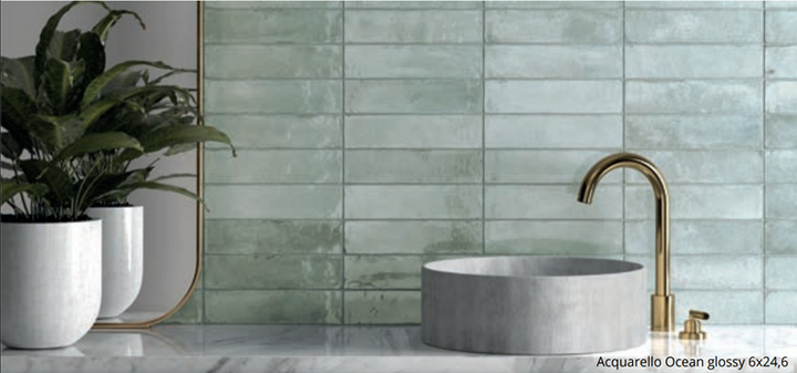 Acquarello Spanish Gloss Subway Collection 60x246mm