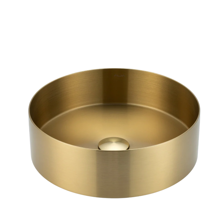 ALIA Stainless Steel Round Basin – Modern Bathroom Sink