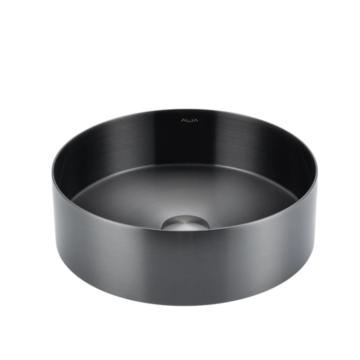 ALIA Stainless Steel Round Basin – Modern Bathroom Sink