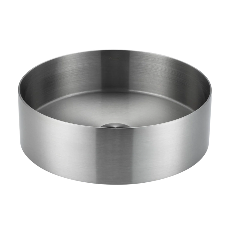 ALIA Stainless Steel Round Basin – Modern Bathroom Sink