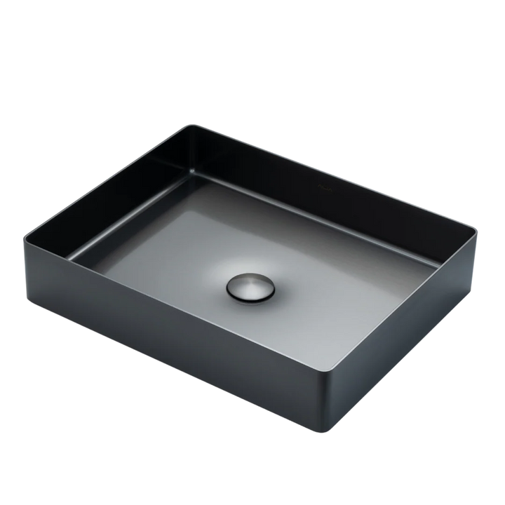 ALIA Stainless Steel Rectangular Basin – Modern Bathroom Sink