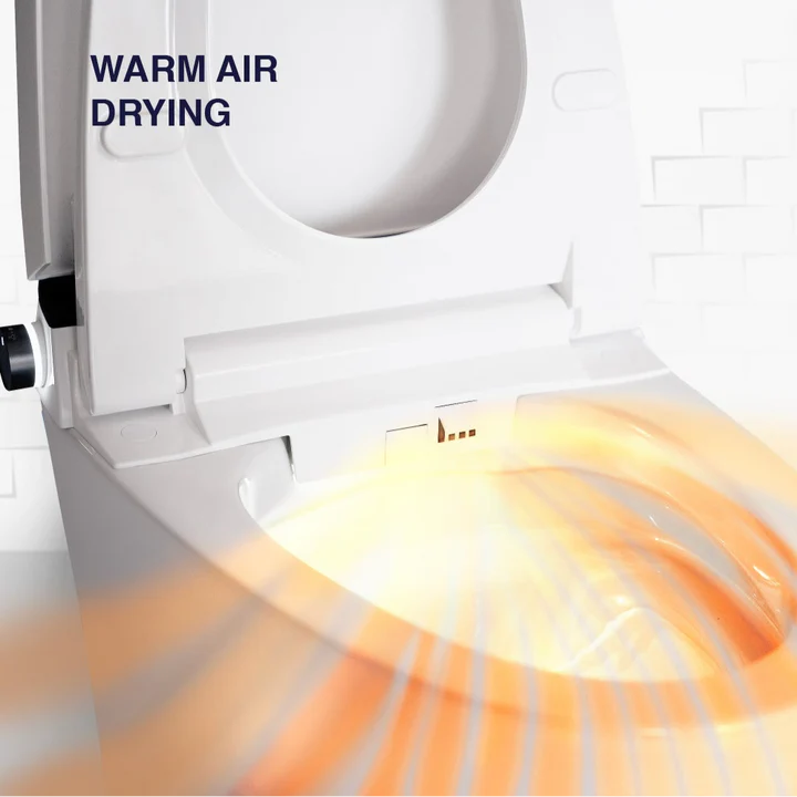 ALIA Smart Toilet with Integrated Bidet - Black/White