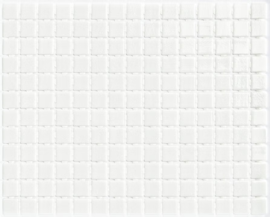 Alttoglass Glass Pool Mosaic Fog Blanco 3000 316x396mm