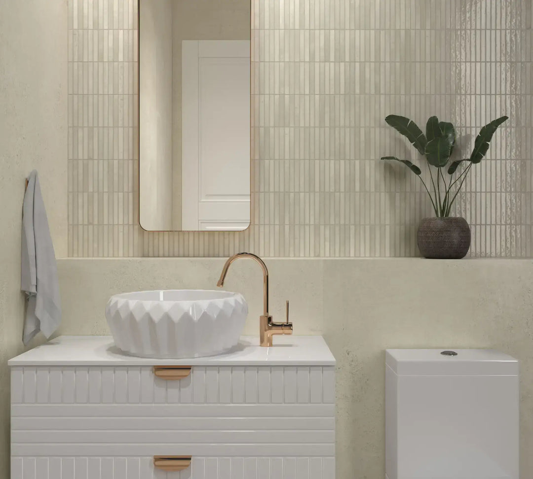 Kit-Kat Japanese Inspired Porcelain Mosaic 115x231mm
