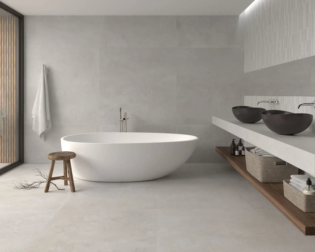 Kit-Kat Japanese Inspired Porcelain Mosaic 115x231mm