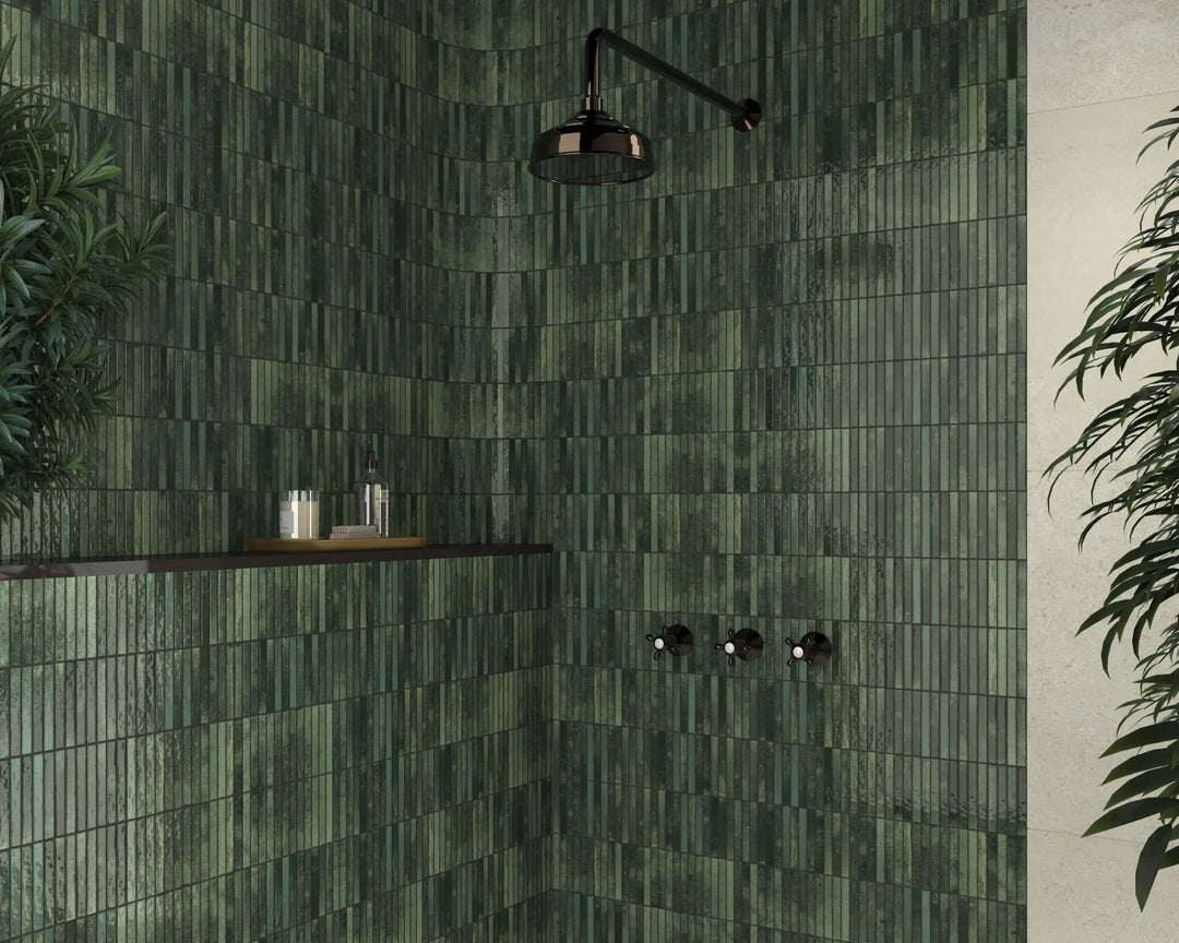 Kit-Kat Japanese Inspired Porcelain Mosaic 115x231mm