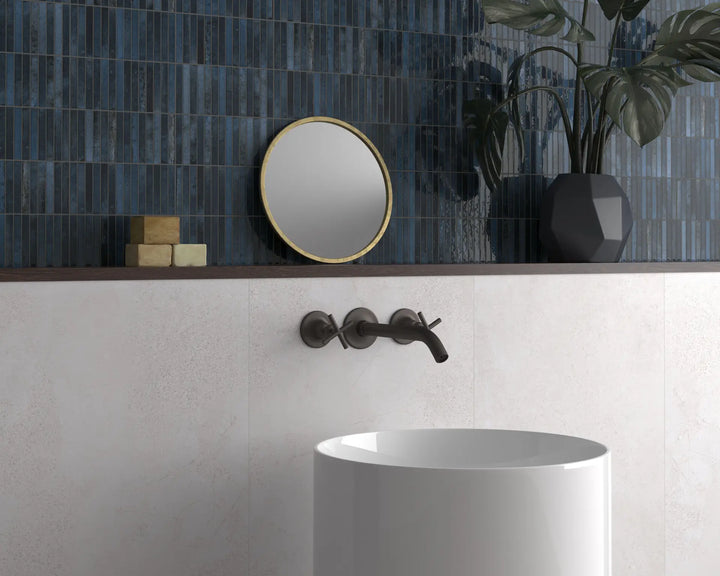 Kit-Kat Japanese Inspired Porcelain Mosaic 115x231mm