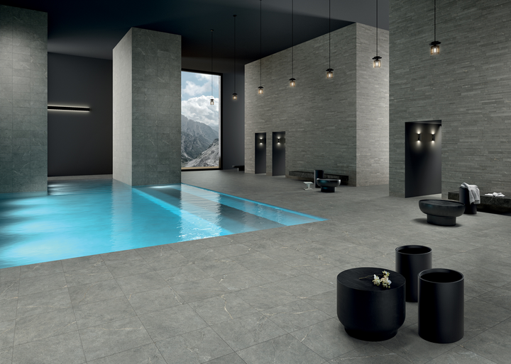 Anthology Grey Colour-bodied Porcelain Tile