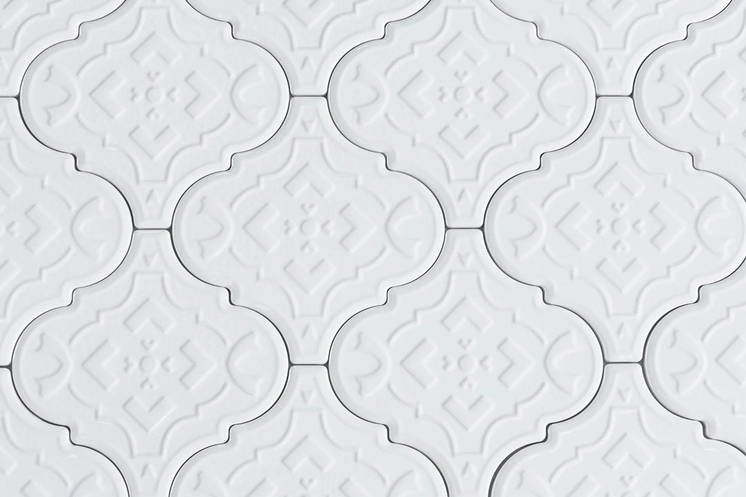 The Arabesca Collection Spanish Ceramic Lantern Wall Tiles