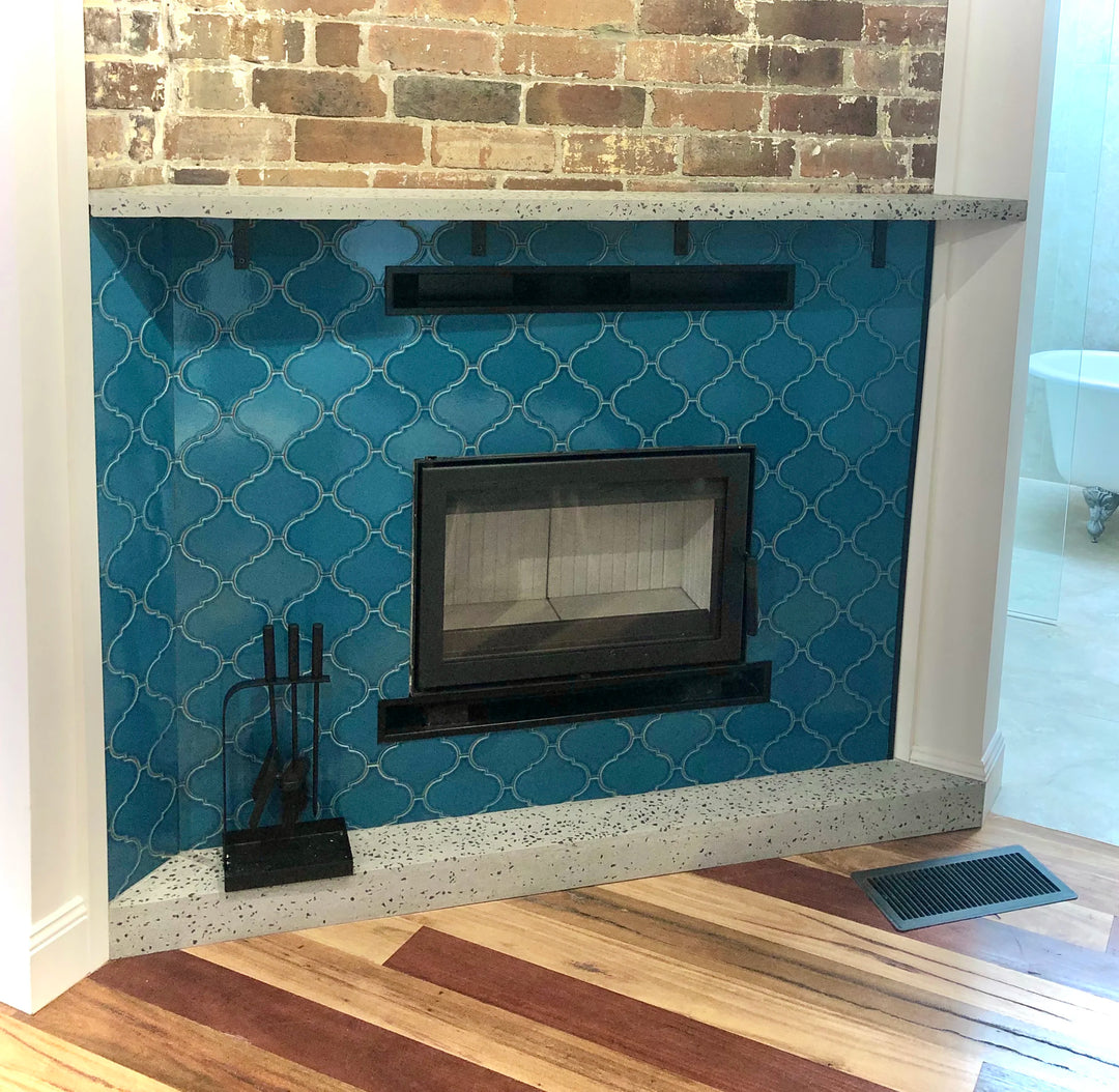 The Arabesca Collection Spanish Ceramic Lantern Wall Tiles