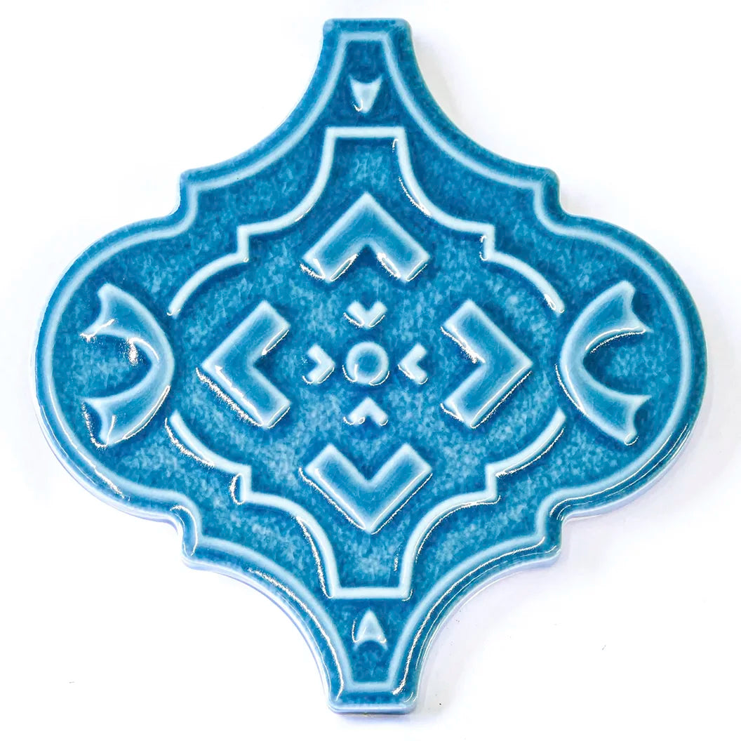 The Arabesca Collection Spanish Ceramic Lantern Wall Tiles