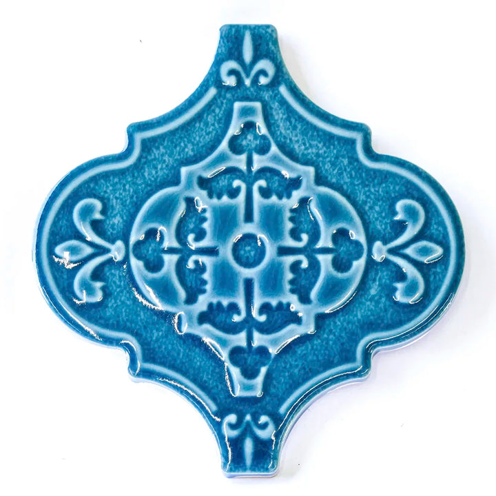 The Arabesca Collection Spanish Ceramic Lantern Wall Tiles