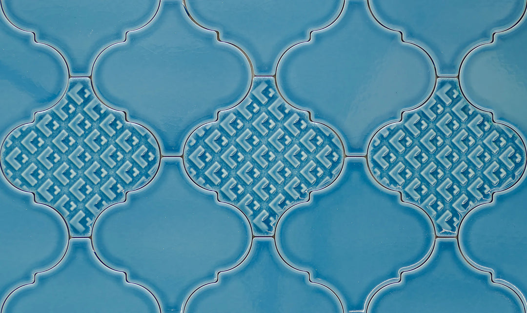 The Arabesca Collection Spanish Ceramic Lantern Wall Tiles