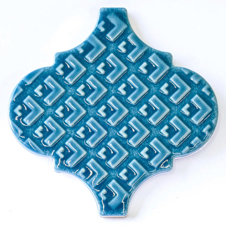 The Arabesca Collection Spanish Ceramic Lantern Wall Tiles