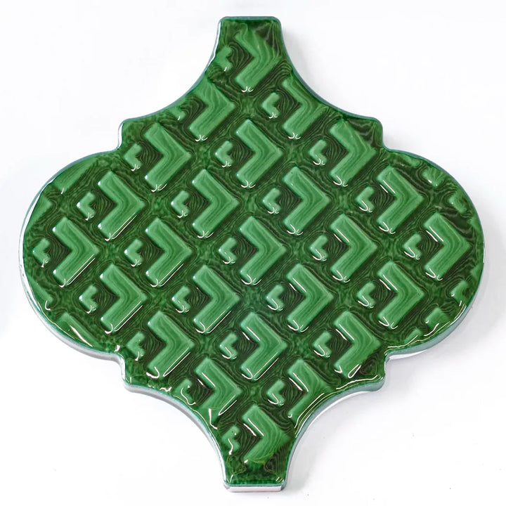 The Arabesca Collection Spanish Ceramic Lantern Wall Tiles